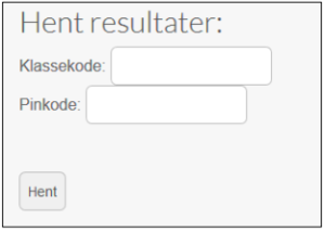 hent resultater