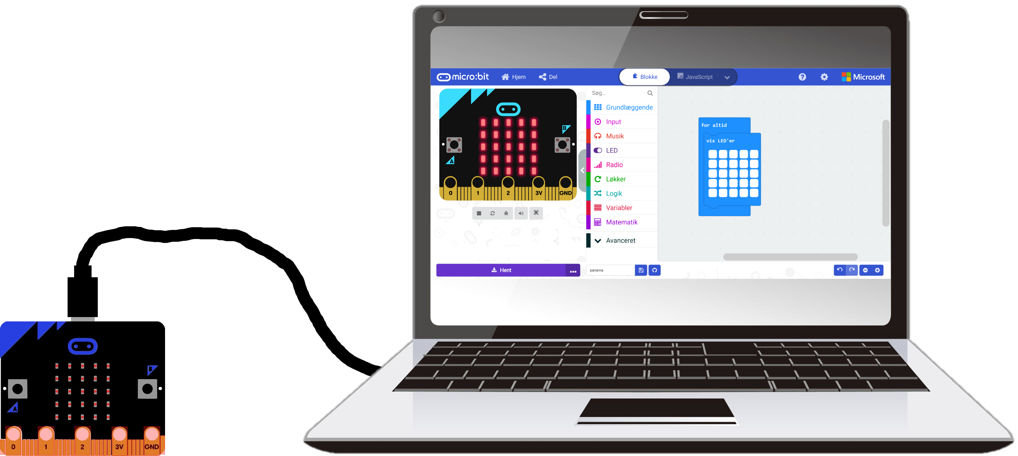 micro bit connection