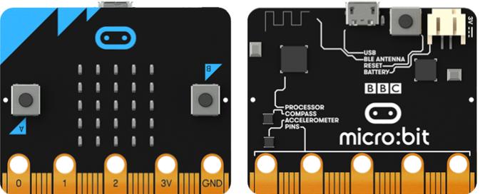microbit front back