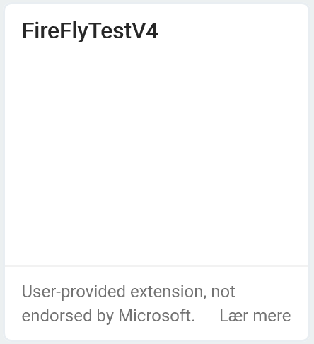 FireFly udvidelse