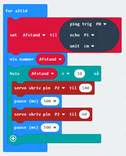 AfstandServo_block