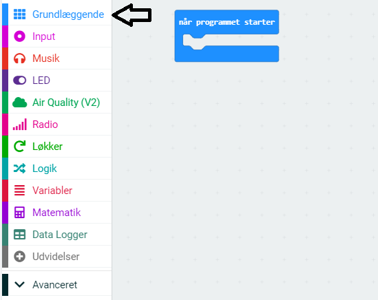 naar programmet starter 1